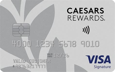 caesars rewards credit card  Visa is issued pursuant to a license from Visa U
